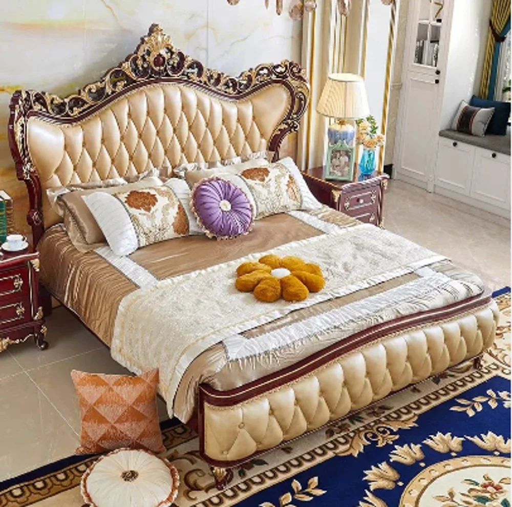 Queen Wooden Bed